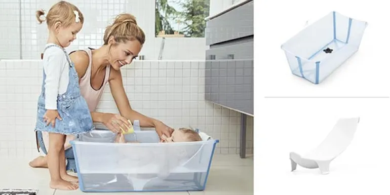 Stokke Flexi Bath Bundle Banheira - Ocean Blue