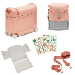 Stokke JetKids Travel Bundle - Coral Pink