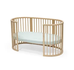 Stokke Lençol Ajustável para Berço Sleepi - Dots Sage
