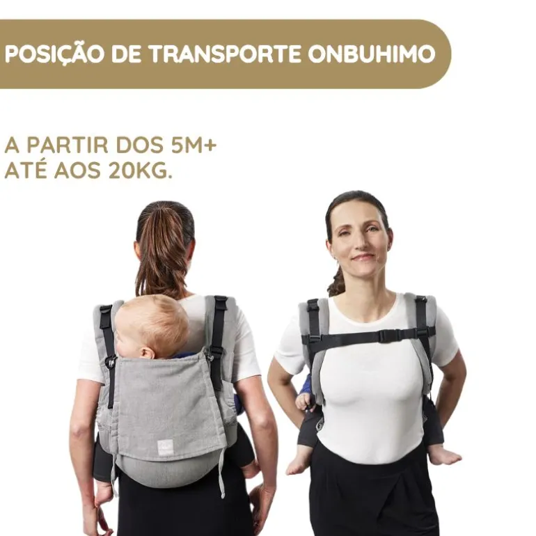 Stokke Mochila Portabebé Limas Flex - Floral Beige