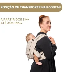 Stokke Mochila Portabebé Limas - Leopard Lilac