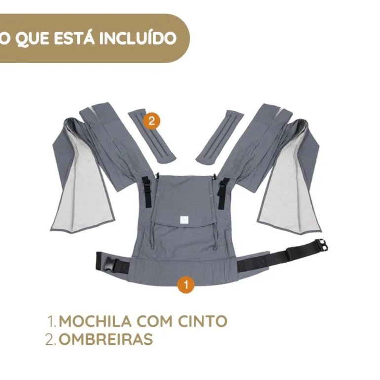 Stokke Mochila Portabebé Limas Plus - Glacier Green