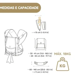 Stokke Mochila Portabebé Limas Plus - Terracotta