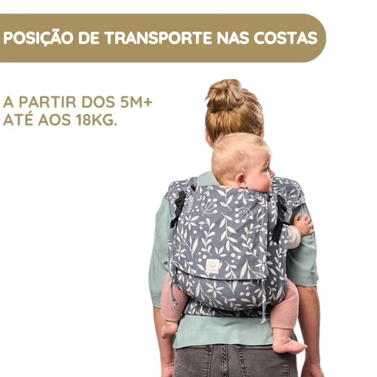 Stokke Mochila Portabebé Limas Plus - Leopard Lilac