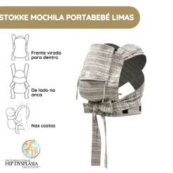 Stokke Mochila Portabebé Limas - Boho Beige