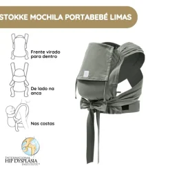 Stokke Mochila Portabebé Limas - Glacier Green