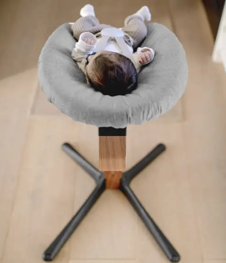 Stokke Nomi Espreguiçadeira - Black/Sand