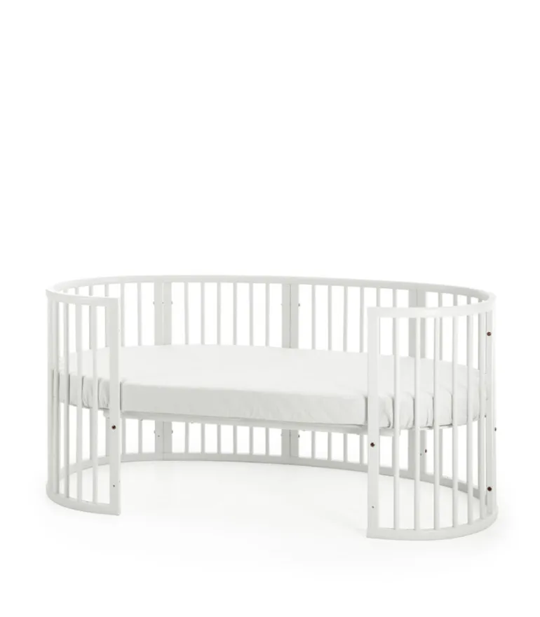 Stokke Sleepi Berço + Colchão + Lençol - White