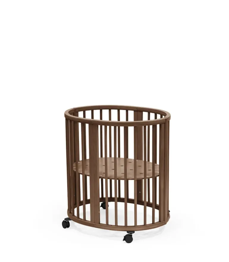 Stokke Sleepi Mini Berço + Colchão + Lençol - Warm Brown
