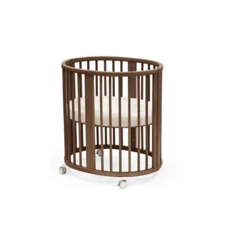 Stokke Sleepi Mini Berço + Colchão + Lençol - Warm Brown