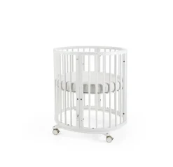 Stokke Sleepi Mini Berço + Colchão + Lençol - White