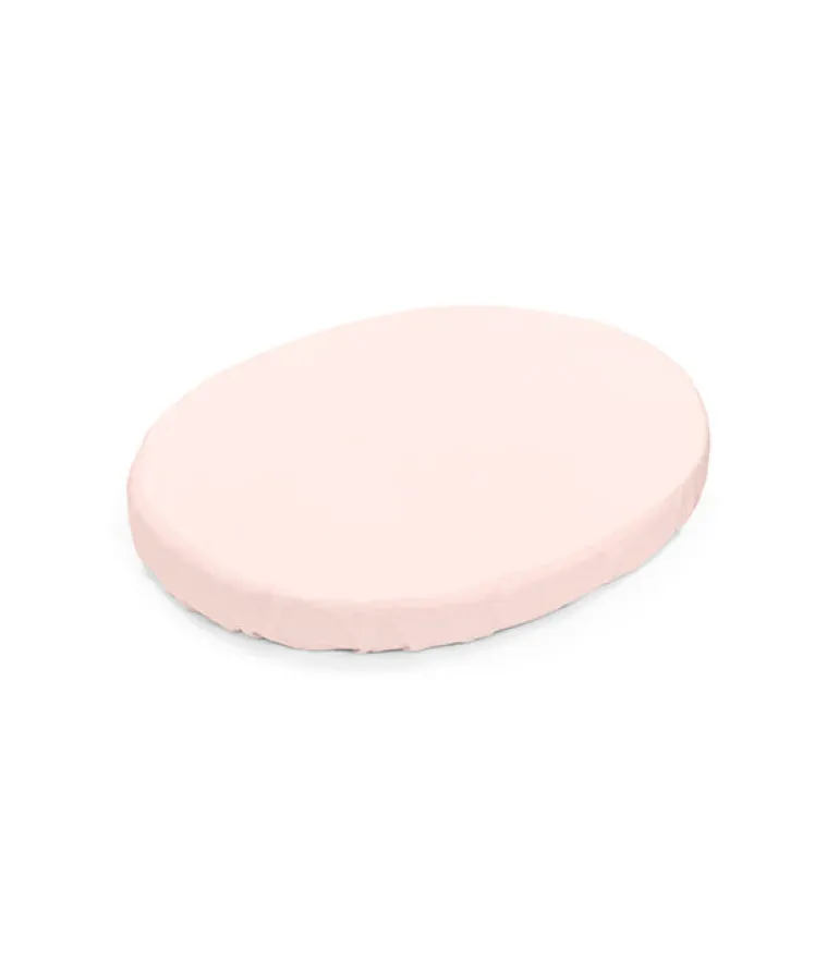 Stokke Sleepi Mini Lençol ajustável 80cm - Peachy Pink