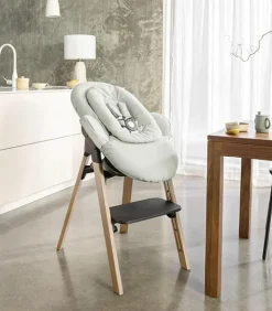 Stokke Steps Espreguiçadeira - Soft Sage / Black Chassis