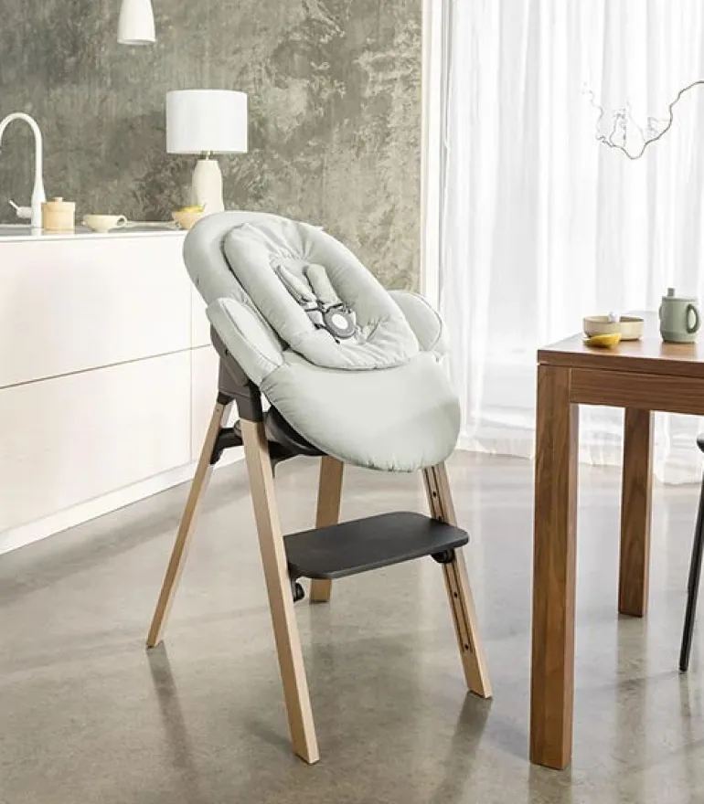 Stokke Steps Espreguiçadeira - Soft Sage / Black Chassis