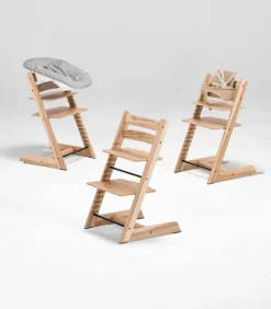 Stokke Tripp Trapp Cadeira Evolutiva (Faia) - Cashmere Grey