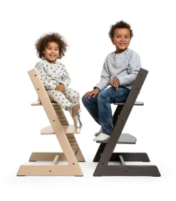 Stokke Tripp Trapp Cadeira Evolutiva (Faia) - Gris Bruma