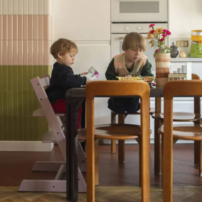 Stokke Tripp Trapp Cadeira Evolutiva (Faia) - Heather Mauve