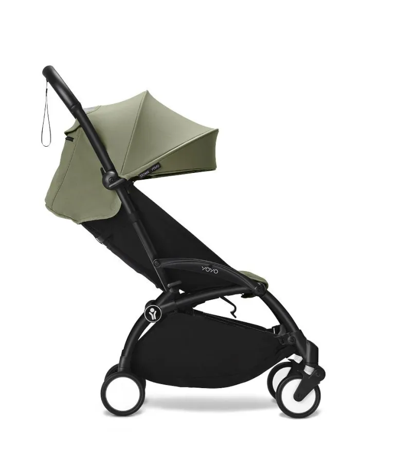 Stokke YOYO 3 Carrinho de Bebé - Black + Color Pack - Aqua
