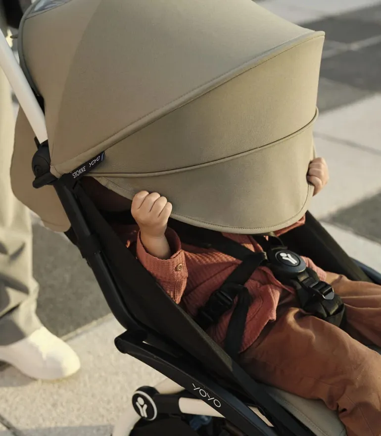 Stokke YOYO 3 Carrinho de Bebé - White + Color Pack - Aqua