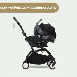 Stokke YOYO 3 Carrinho de Bebé - White + Color Pack - Stone