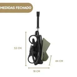 Stokke YOYO 3 Carrinho de Bebé - White + Color Pack - Toffee