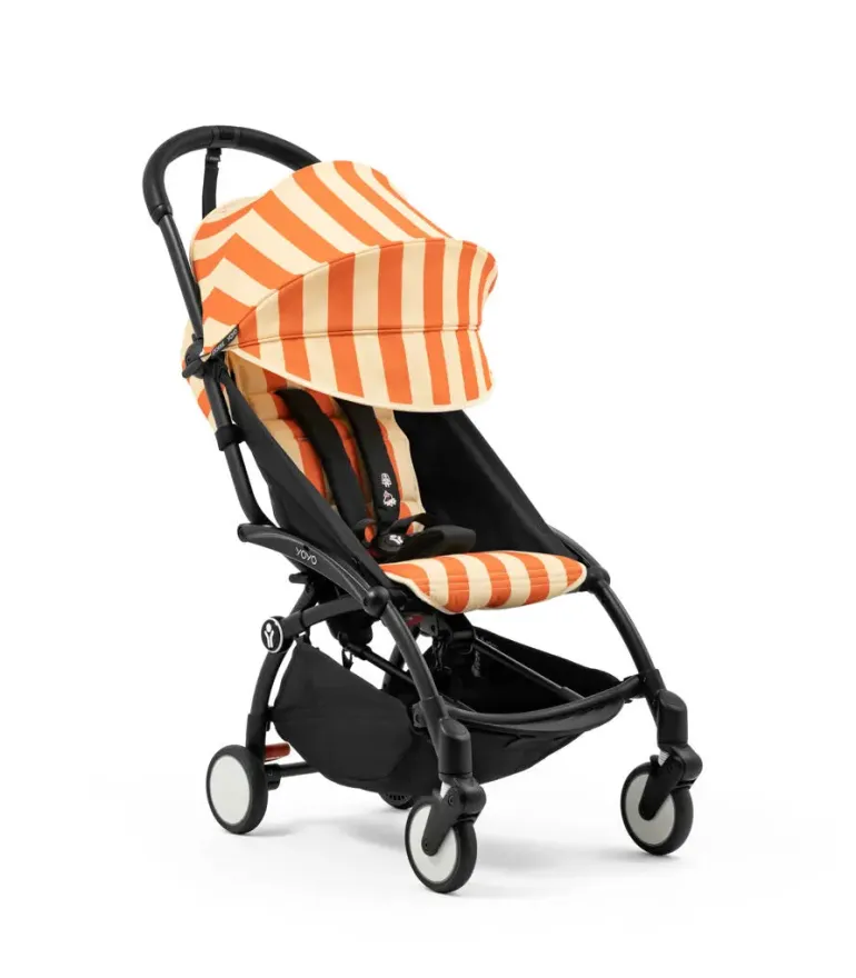 Stokke YOYO 3 Carrinho de Bebé - White + Color Pack Capri