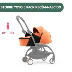 Stokke Yoyo 5 Pack Recém-nascido - Peach