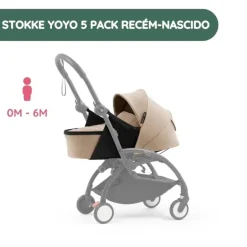 Stokke Yoyo 5 Pack Recém-nascido - Taupe