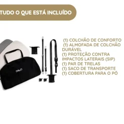 Tavo Crispin L Transportadora com Isofix para Automóvel - Onyx