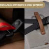 Tavo Crispin M Transportadora com Isofix para Automóvel - Onyx