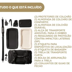 Tavo Dupree II Transportadora para Animais de Estimação com Isofix para Automóvel e Avião - Merle