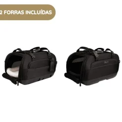 Tavo Dupree II Transportadora para Animais de Estimação com Isofix para Automóvel e Avião - Merle