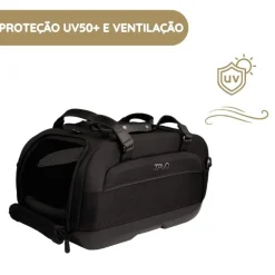 Tavo Dupree II Transportadora para Animais de Estimação com Isofix para Automóvel e Avião - Onyx