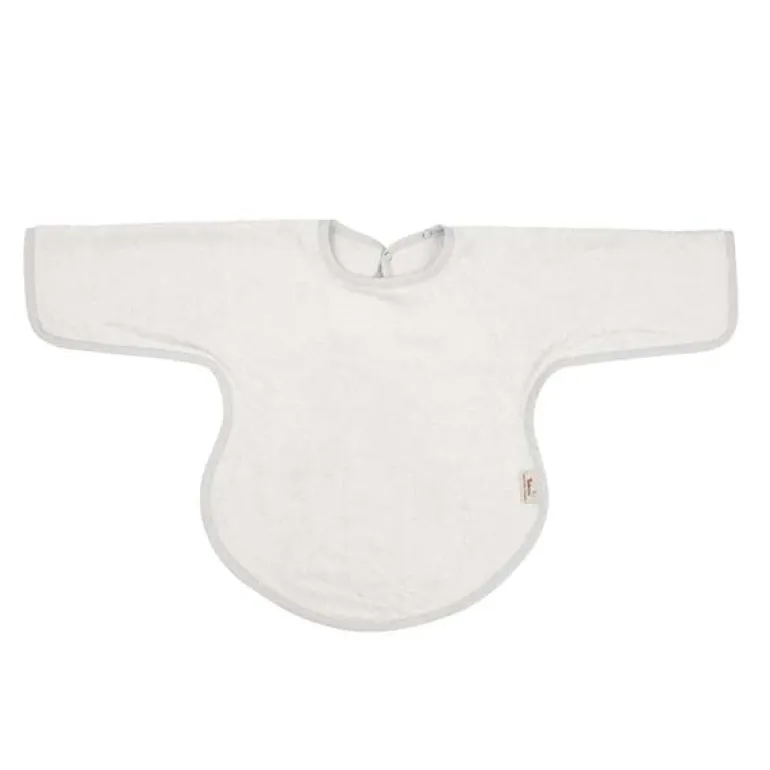 Timboo - Babete com Mangas - Silver Grey