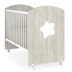 Trama Cama Cosleep Big Star - Roble Castello/Branco Mate