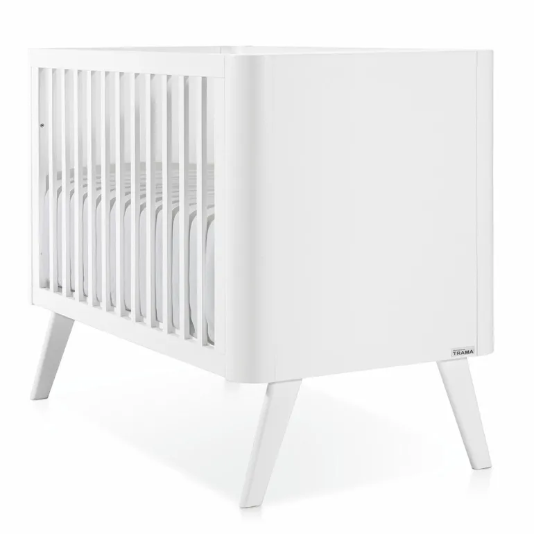Trama Cama Round Branco