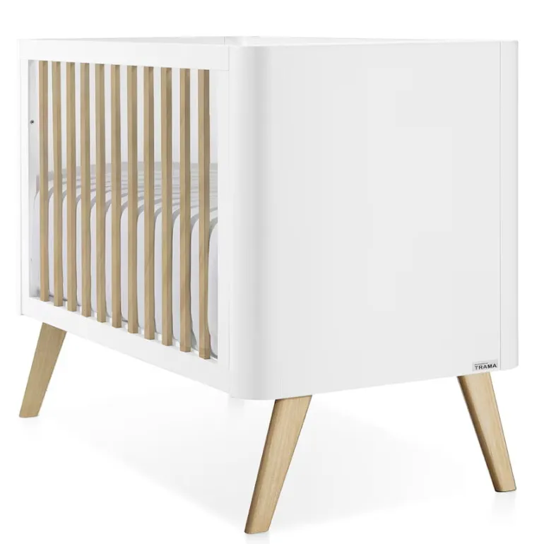 Trama Cama Round Branco/Tola
