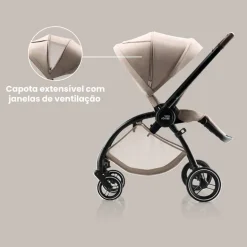 Trio Rio Carrinho de Bebé + Alcofa + Ovinho Baby-Safe Pro da Britax Römer - Style Carbon Black