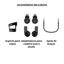 Trio Rio Carrinho de Bebé + Alcofa + Ovinho Baby-Safe Pro da Britax Römer - Style Carbon Black