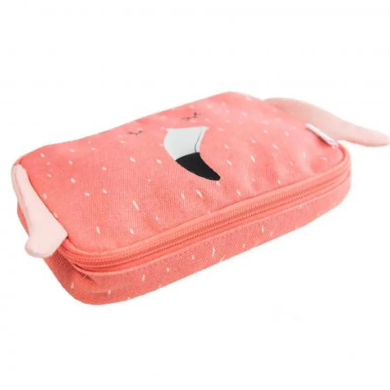 Trixie Estojo Retangular - Mrs. Flamingo