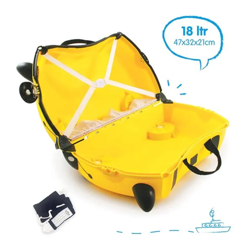 Trunki Mala de Viagem - Bernard Abelha