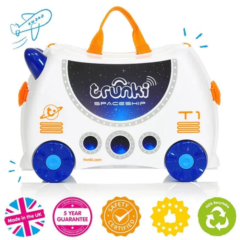 Trunki Mala de Viagem - Skye Nave Espacial