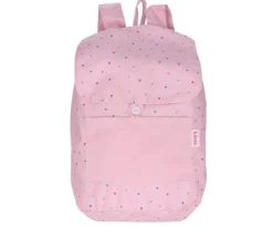 Tutete Mochila Grande em Tecido - Dots Pink