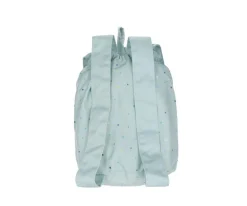 Tutete Mochila Pequena em Tecido - Dots Sage