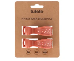 Tutete Pinças para Fraldas 2 Uni. - Terracota