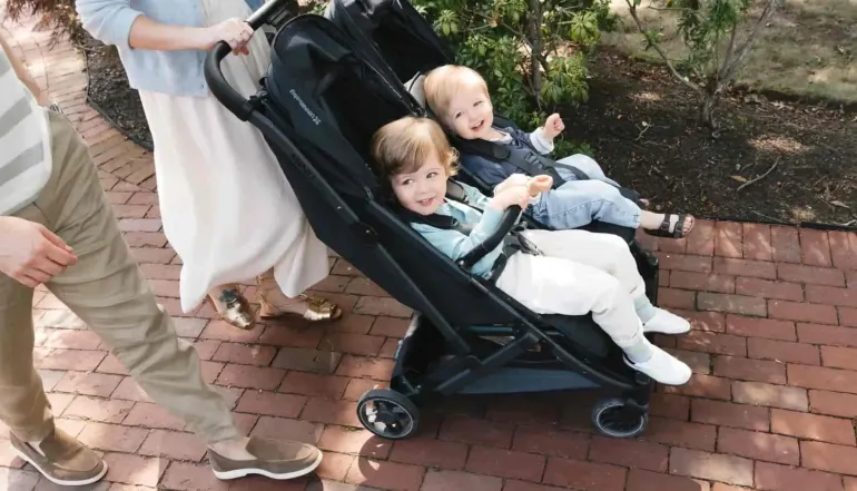 UPPAbaby Apoio de Braços Carrinho de Gémeos Minu Duo - Negro