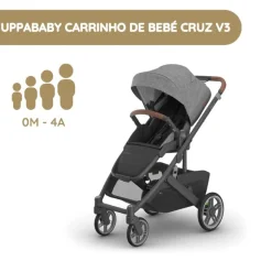 UPPAbaby Carrinho de Bebé Cruz V3 - Greyson