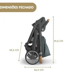 UPPAbaby Carrinho de Bebé Cruz V3 - Evelyn