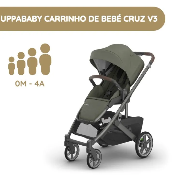UPPAbaby Carrinho de Bebé Cruz V3 - Evelyn