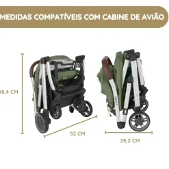 UPPAbaby Carrinho de Passeio Minu V2 - Charlotte